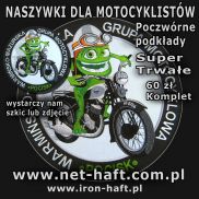 naszywki motocyklowe, naszywki dla motocyklistów