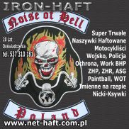 czacha noise of hell motory naszywka na motor naszywki dla motocyklistów sons of anarchy black7 gremteks v2 harley-davidson honda suzuki choppers bluzy z kapturem na motor bluza na motor naszywki na motor łódź poznań warszawa kraków czachy płomienie patch